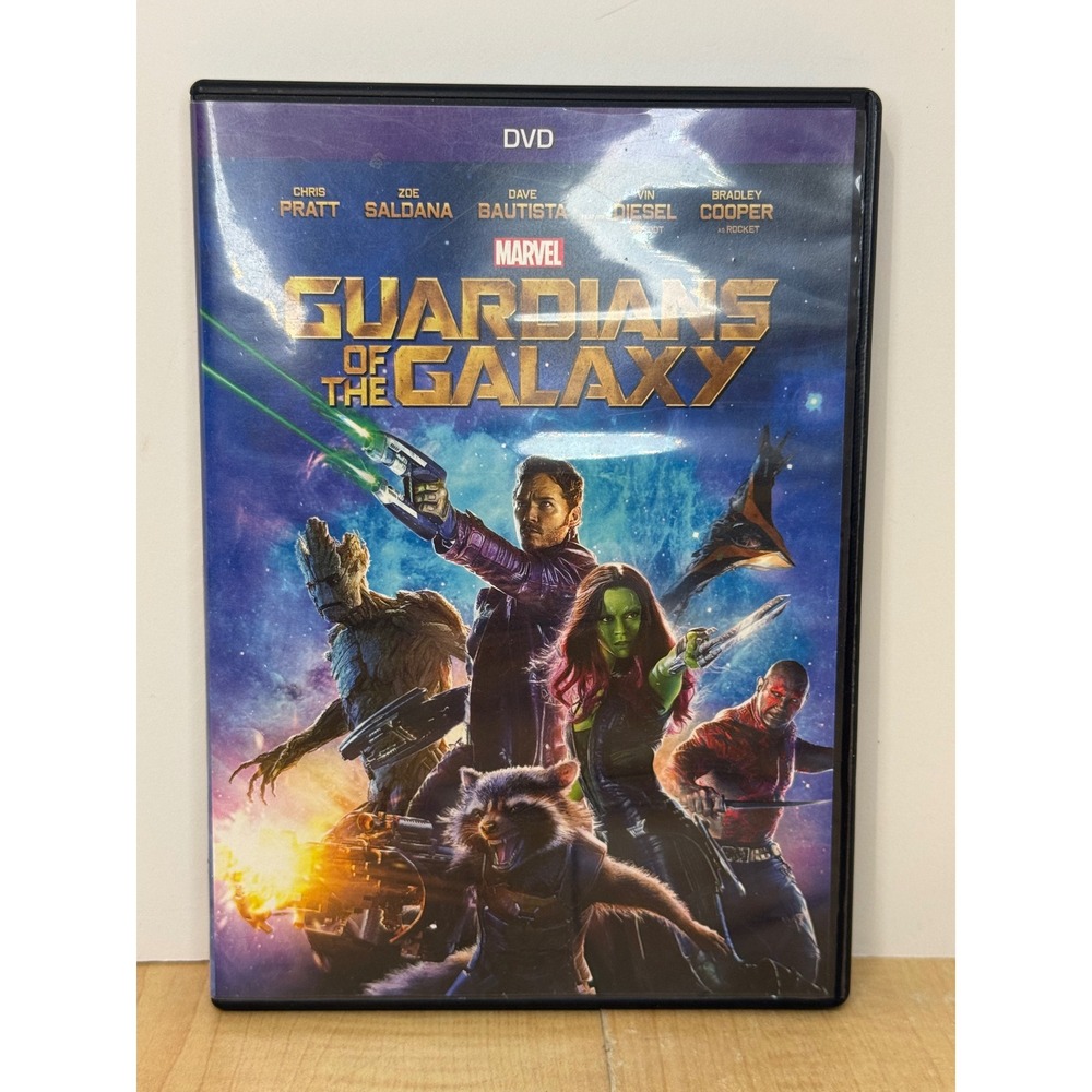 Marvel Guardians of the Galaxy DVD 2014 Chris Pratt MCU Action Sci-Fi Movie